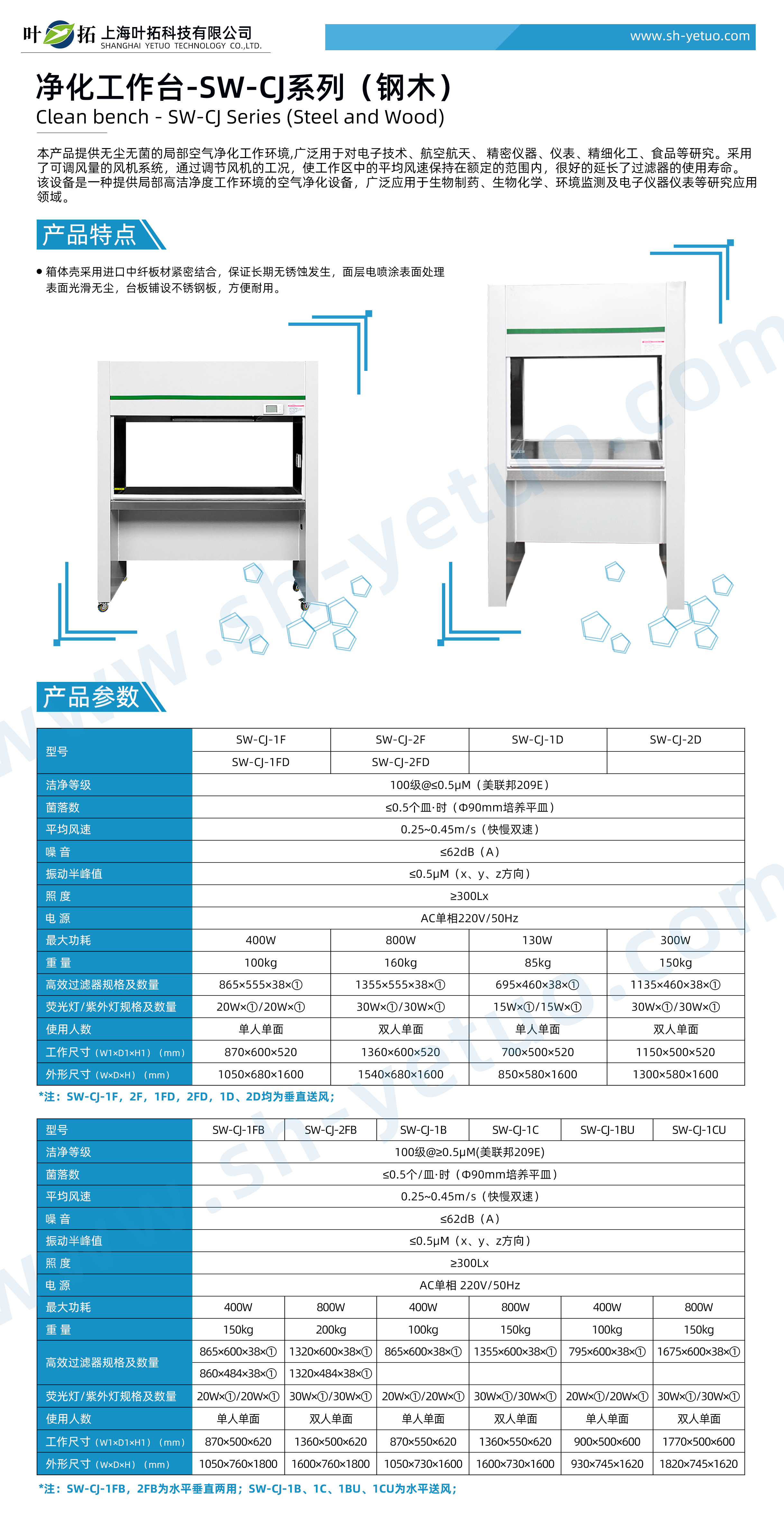 SW-CJ系列 鼎科鋼木凈化工作臺(tái)-水印1.jpg